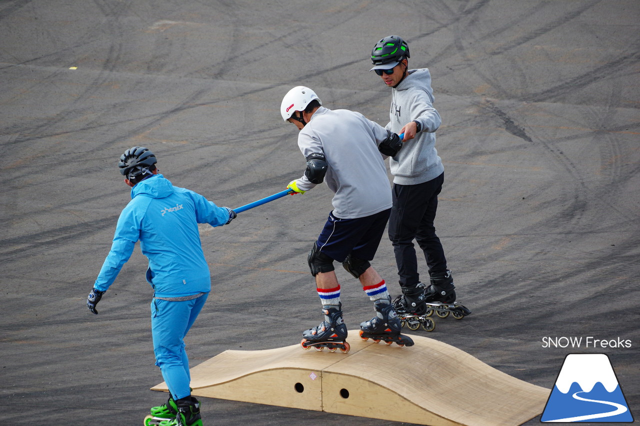 ISHII SKI ACADEMY and KAMUI SKI LINKS コラボ企画 ☆『THE オフトレ』インラインスケートトレーニング in カムイスキーリンクス